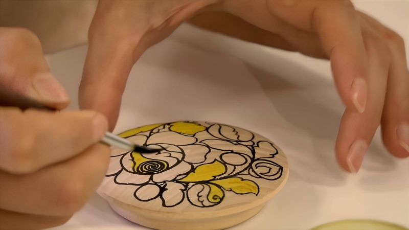 Мастер-класс «Расписная тарелочка» Культура Калужской области
