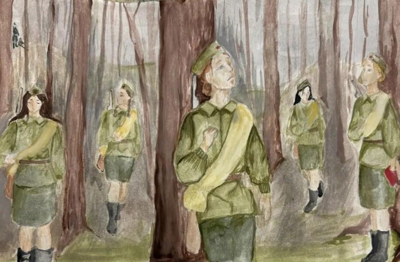 Спектакль «А зори здесь тихие» Культура Калужской области