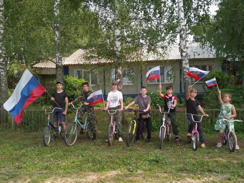 Велопробег«ПодфлагомРоссии» Культура Калужской области