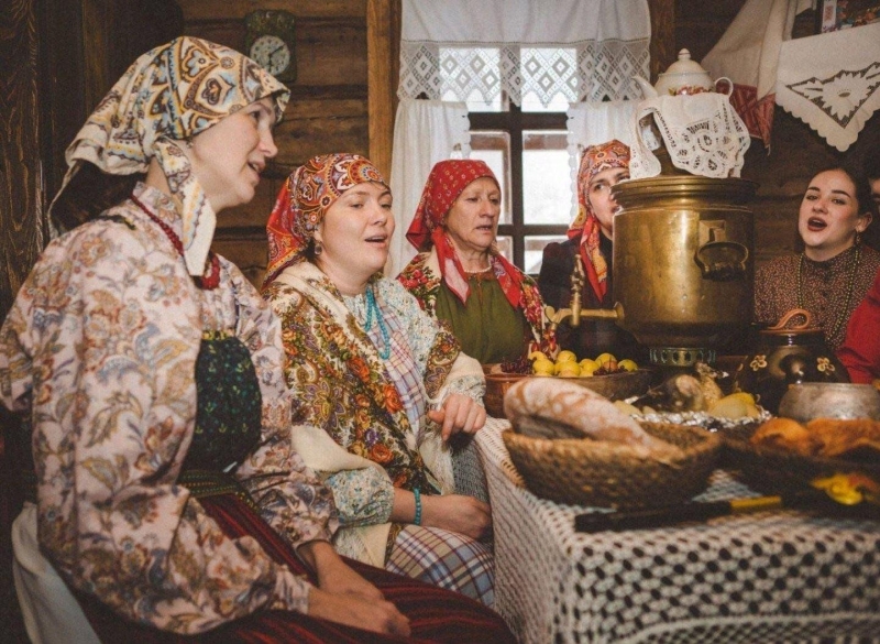 Фольклорные посиделки «Родники русской культуры» Культура Калужской области
