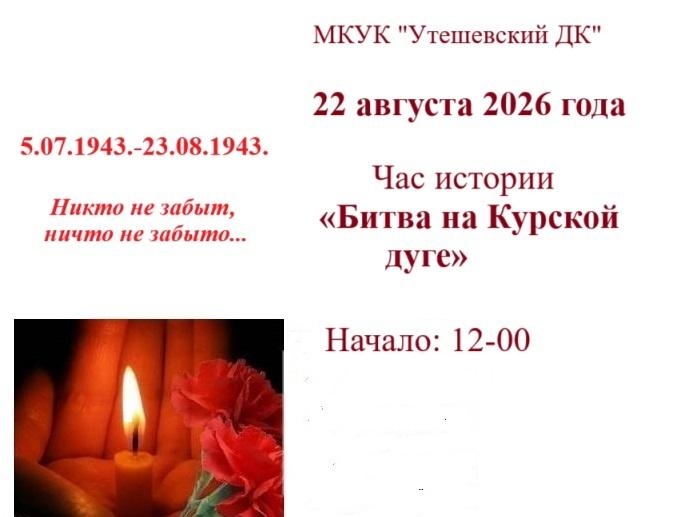 Час истории «Битва на Курской дуге» Культура Калужской области