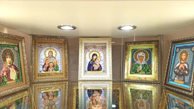 Выставка «Иконы бисером: мастерство и духовность». Культура Калужской области