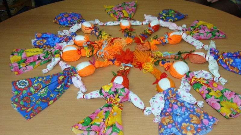 Мастер-класс «Народная тряпичная кукла «Веснянка» Культура Калужской области