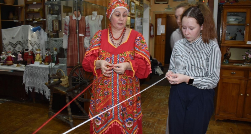 Мастер-класс «Плетение русских поясов» Культура Калужской области