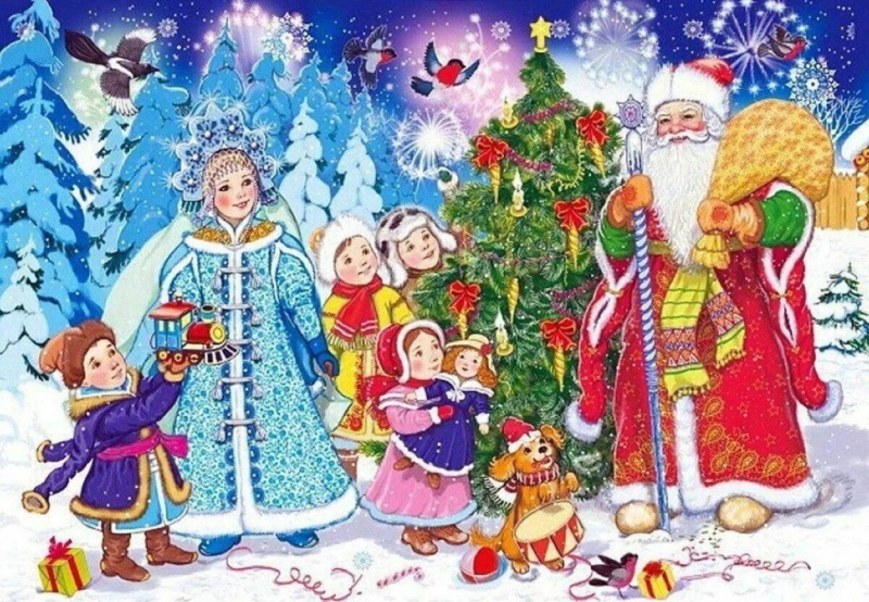 «В Новый год с улыбкой»–игровая программа Культура Калужской области