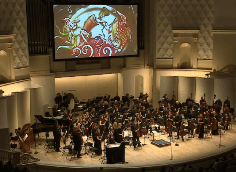 Видеозапись концерта «Зимние Грезы». Песочная анимация Культура Калужской области