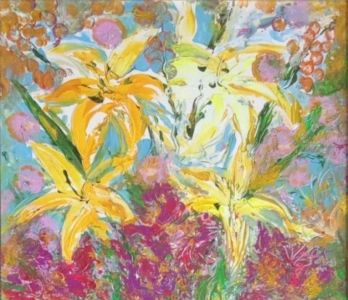 Выставка «Нежность флористики, динамика танцев и экспрессия пейзажей Юлии Долгоруковой» Культура Калужской области