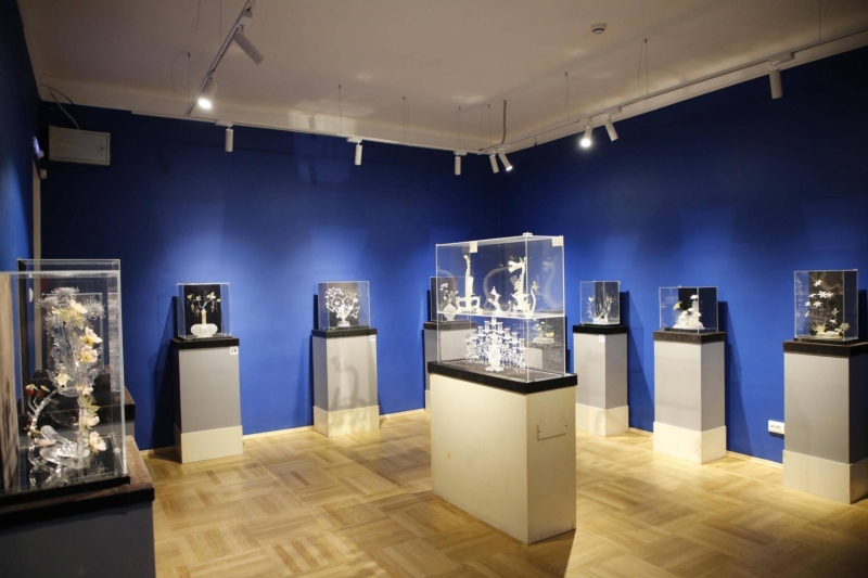 Экспозиция Музея стекла Алексея Зеля Культура Калужской области