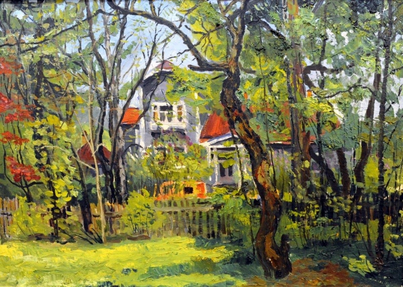 Выставка живописи и графики художников Обнинска «Памяти мастеров» Культура Калужской области