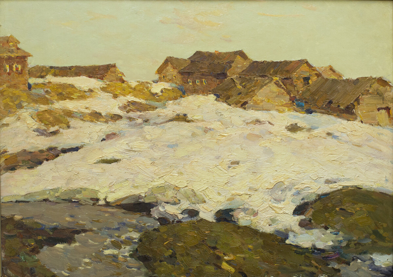 Выставка одной картины Алексея Ратникова «Тёплый вечер» Культура Калужской области