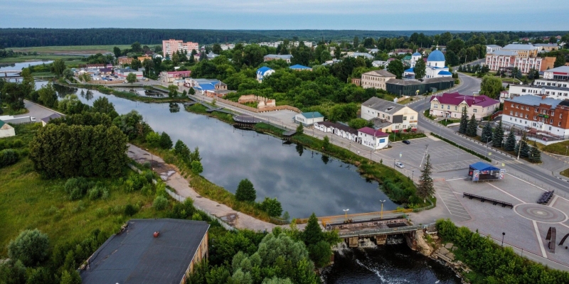 Пешеходная экскурсия по центру города Кондрово Культура Калужской области