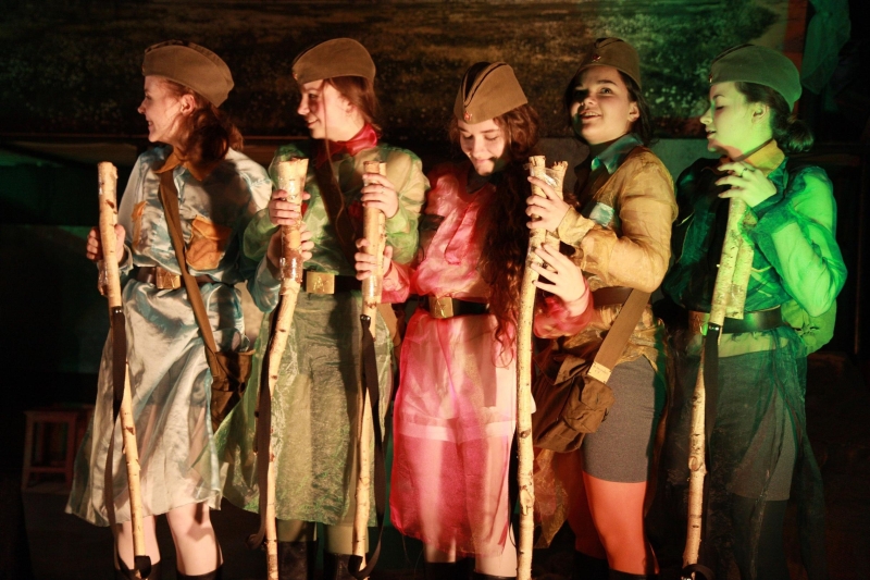 Спектакль «А зори здесь тихие» Культура Калужской области