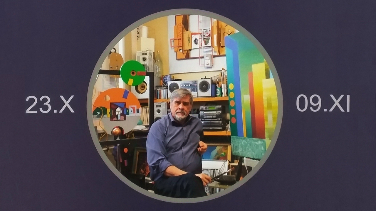 Выставка "Арт-Полёт-50" в выставочном зале Дома художника. Культура Калужской области