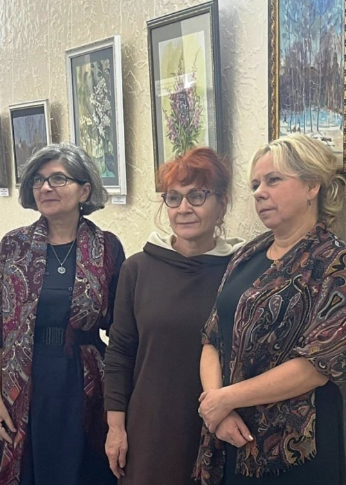 Открытие выставки преподавателей художественного отделения Детской школы искусств №4 Культура Калужской области